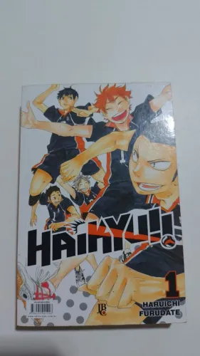 Mangá Haikyu !! Vol 1 - Autor: Haruichi Furudate - Editora JBC . Usado, ótimo estado!