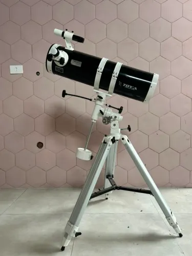 TELESCÓPIO TOYA RF 150MM STARTEC PRO 150ST EQ3-5 - BLACK DIAMOND