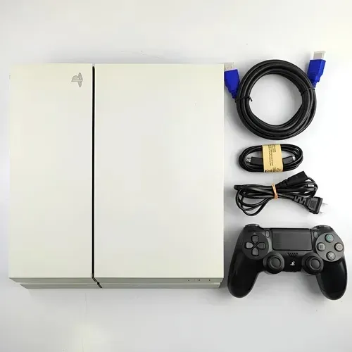 PS4 FAT BRANCO DESBLOQUEADO FW 9.60 1TB DE ARMAZENAMENTO.