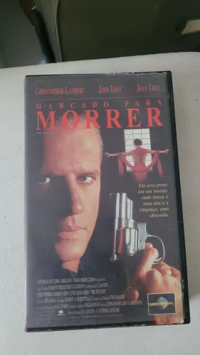 FITA VHS ORIGINAL FILME MARCADO PARA MORRER 