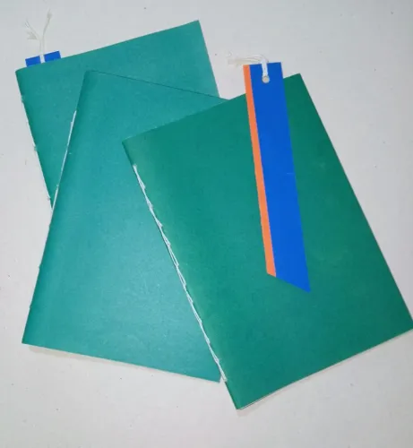 Kit de Cadernetas A5 Papel Reciclado