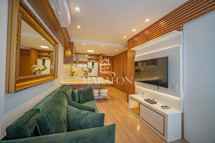 APARTAMENTO À VENDA NO CENTRO DE GRAMADO COM UM DORMITÓRIO!
