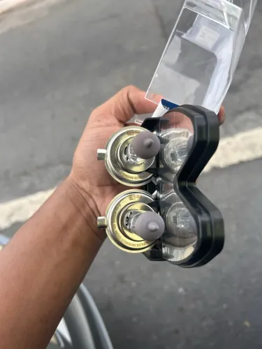 Par Lâmpadas Osram H4 12V 60/55W Originais