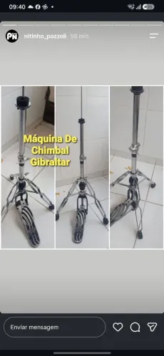 máquina de chimbal Gibraltar