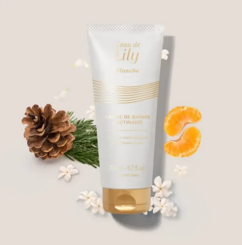 Creme de Banho Acetinado Lily