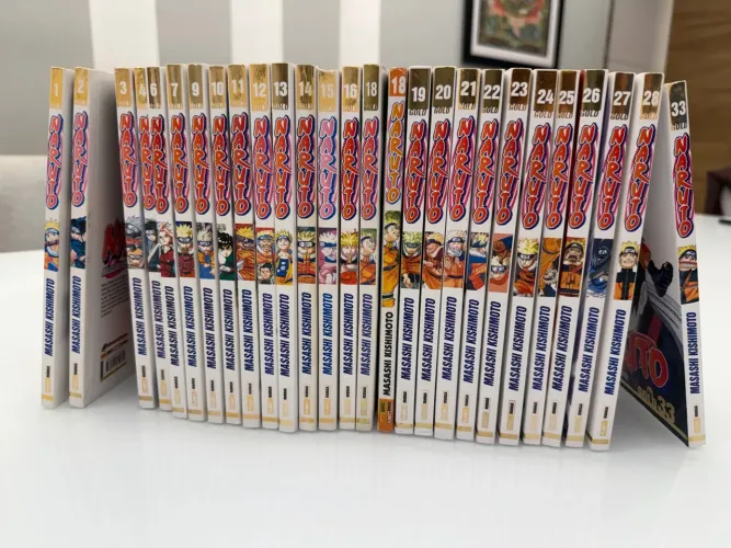 Revista Naruto 28 exemplares