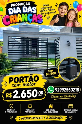 Portão promoção maluca