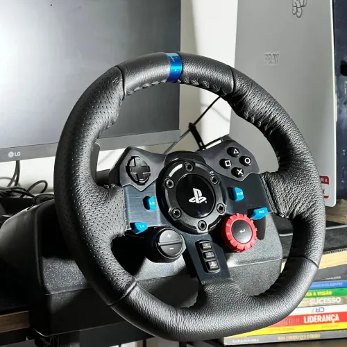 Volante Gamer Logitech G29 Driving Force para PlayStation e PC