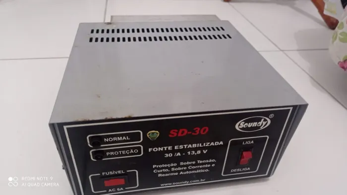Fonte para rádio amador