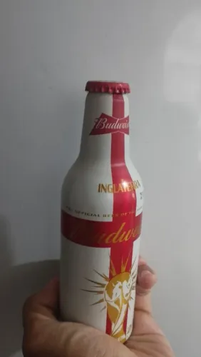 Garrafa da Copa do mundo Budweiser Inglaterra 