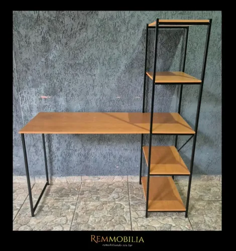 ESCRIVANINHA MESA ESTILO INDUSTRIAL - NOVA