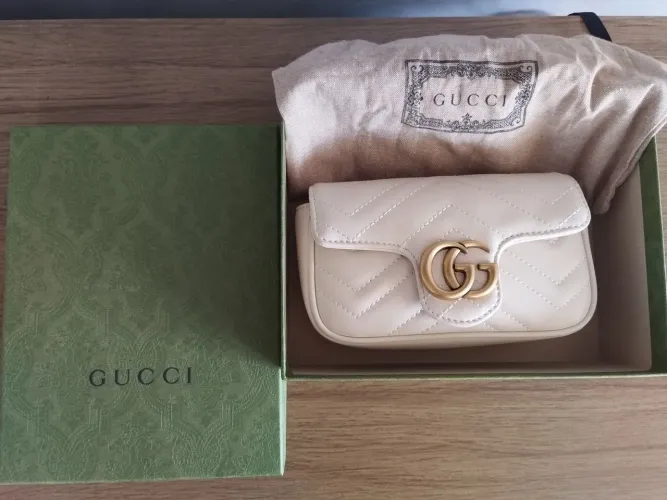 Bolsa de ombro Gucci Premium italiana importada