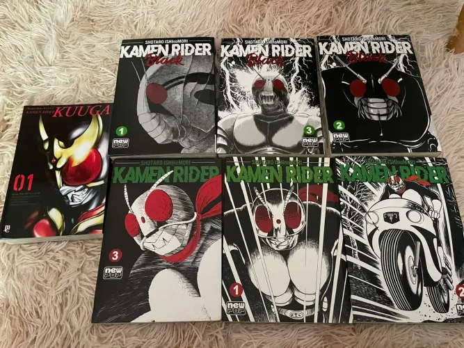 Coleção de mangás Kamen Rider - BIG
