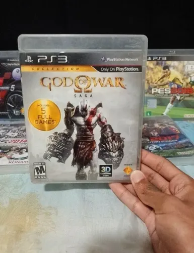 GOD OF WAR SAGA (1, 2 e 3) ORIGINAL de PS3