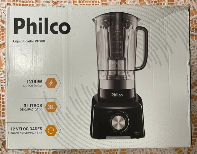 Liquidificador Philco PH900 1.200W (novo, sem uso)