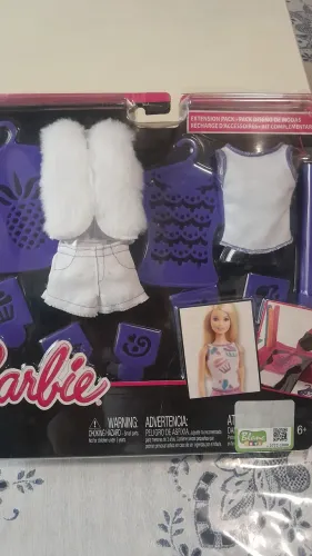 Kit Complementar de Pack Desenho de Moda da Barbie.