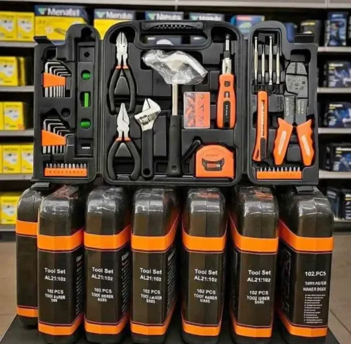 ?Kit de Ferramentas Sparta 129 Peças Completo com Maleta | Novo