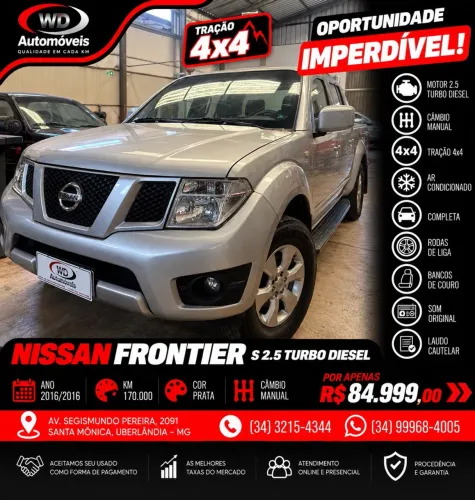 Nissan Frontier S CD 4X4 2.5 TB Diesel 2016