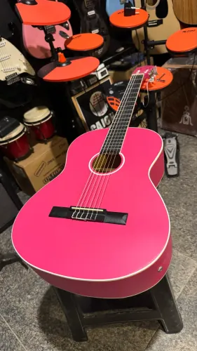 Violão Eletroacústico Náilon Giannini Start N-14 EQ Pink Satin PKS