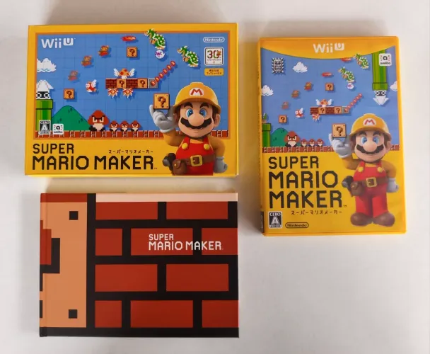 Super Mario Maker original Nintendo Wii U 