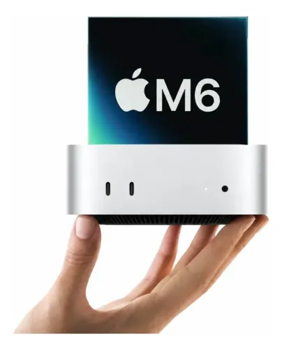 Apple Mac Mini 2026 com M6 16gb SSD 256GB