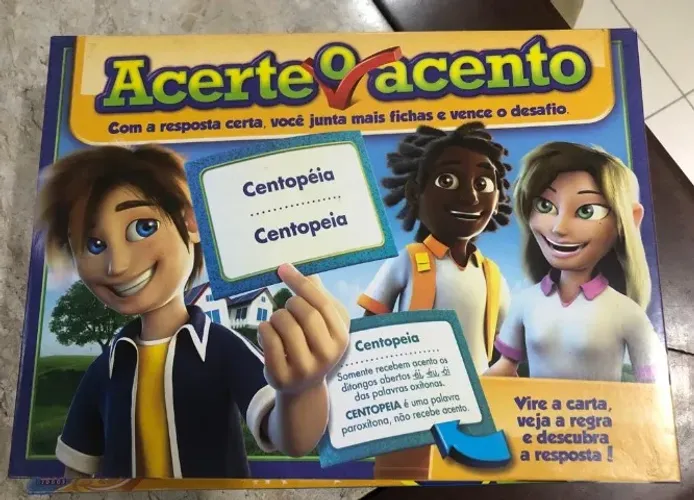 Jogo Acerte o Acento - marca Grow