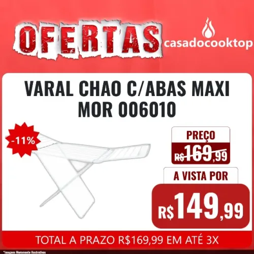 VARAL CHAO C/ ABAS MAXI MOR 006010