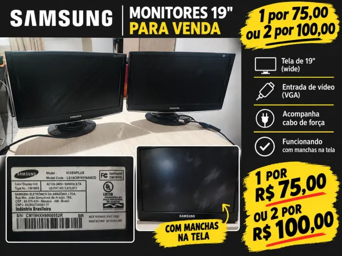 Monitor usado