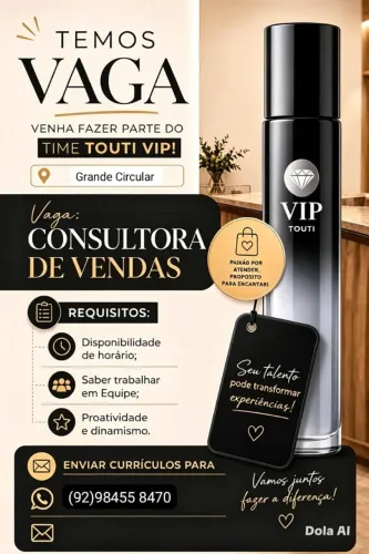 Vendedor de perfumes Touti 