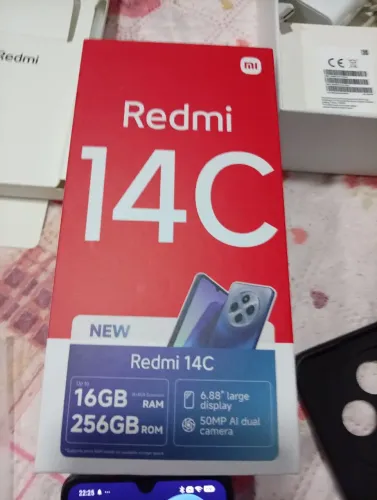Vendo celular xiome 14C de 256gb e 16de ram semi novo estado de novo