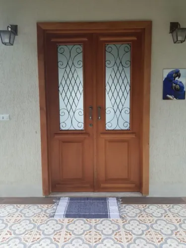 Portas 2 Folhas Madeira