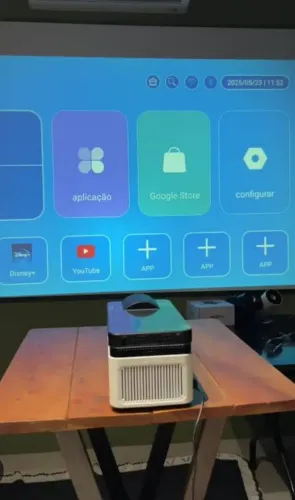 Projetor Magcubic Hy450 Fullhd 8k 900 Ansi