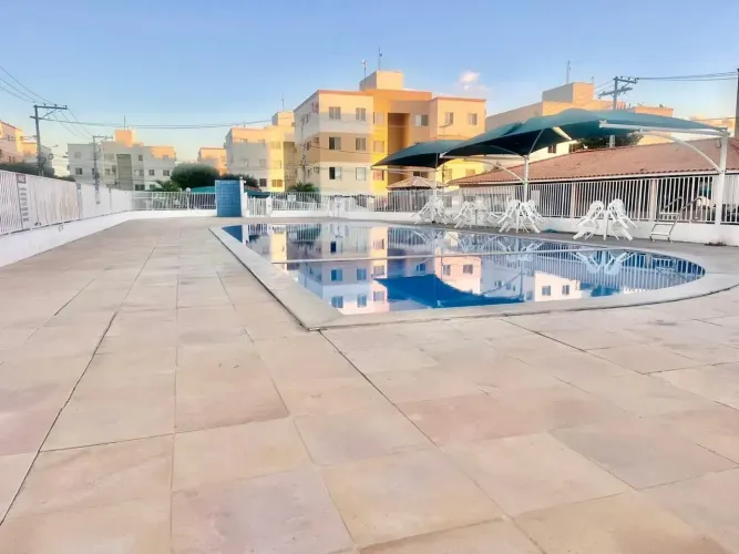 Apartamento para alugar, 100% mobiliado, no Condomínio Mais Viver Club, vizinho à Faculdad