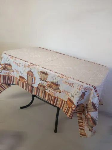 Toalha de Mesa Oxford 6 Lugares