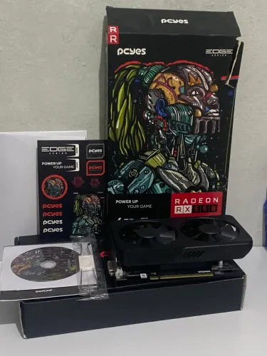 RX550 4gb GDDR5 (pouco uso) funcionando perfeitamente