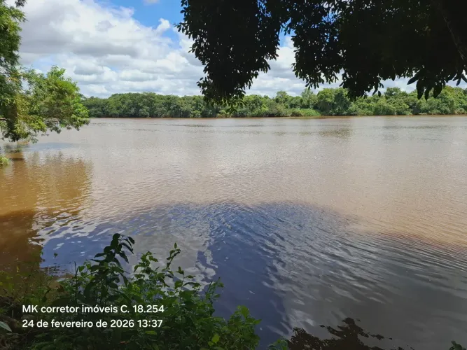 Chácara de 1.500,00 m2 em Jataizinho, com casa e acesso comunitário para o Rio Tibagi.