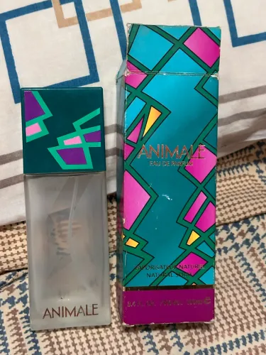 Vidro de perfume vazio Animale 
