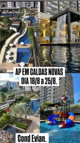 Oportunidade temporada Caldas Novas - Agosto