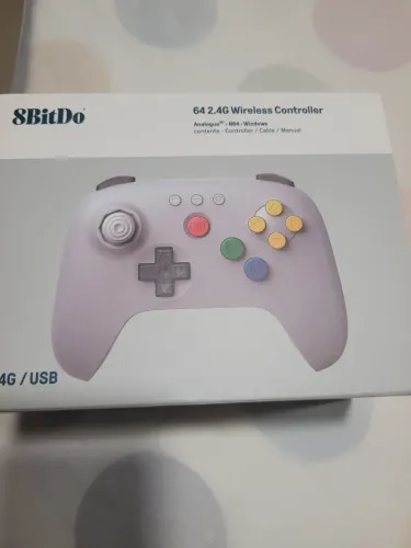 Controle Nintendo 64 8bitdo 