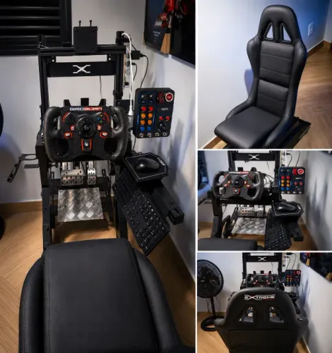 COCKPIT SIM RACING EXTREME 4.0 SETUP COMPLETO