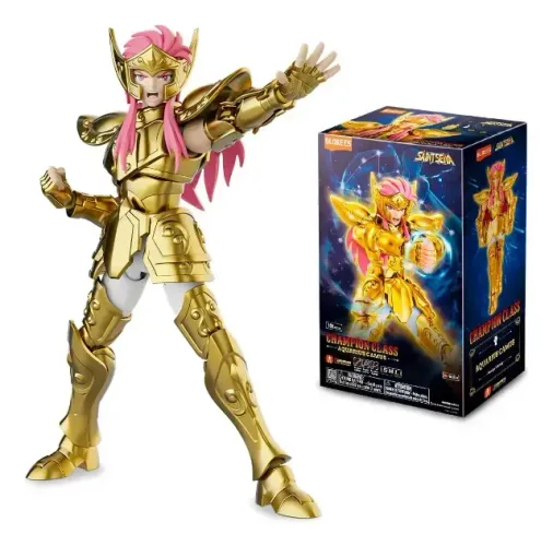Saint Seiya Blokees Camus De Aquario Champion Class Aquarius