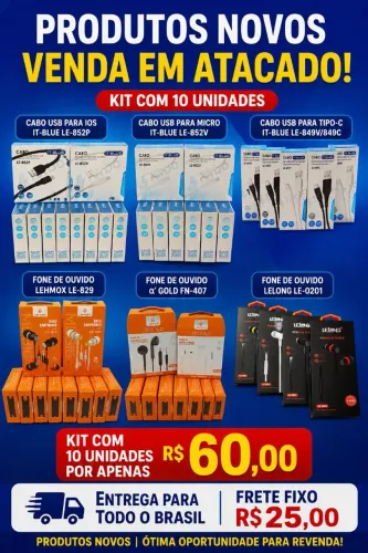1 Kit com 10 unidades