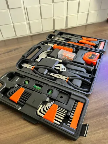 Kit ferramentas com 129 peças LACRADO