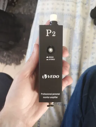 (NOVO) Amplificador de Headphone (Fones de Ouvido) Vedo P2/XLR