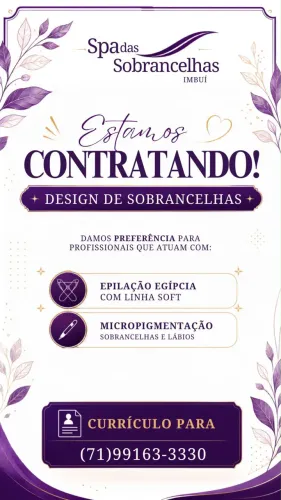 CONTRATA -SE! Empresa localizada no imbuí.