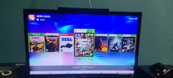 HD interno 250gb Xbox 360 rgh