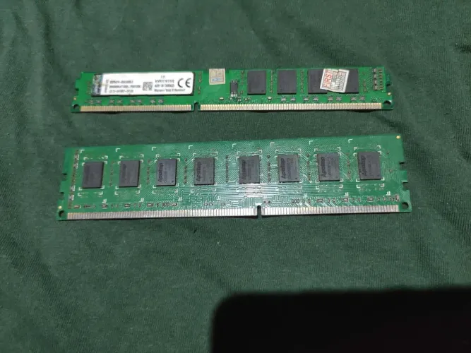 Memória ram 6 GB funcionando ddr3