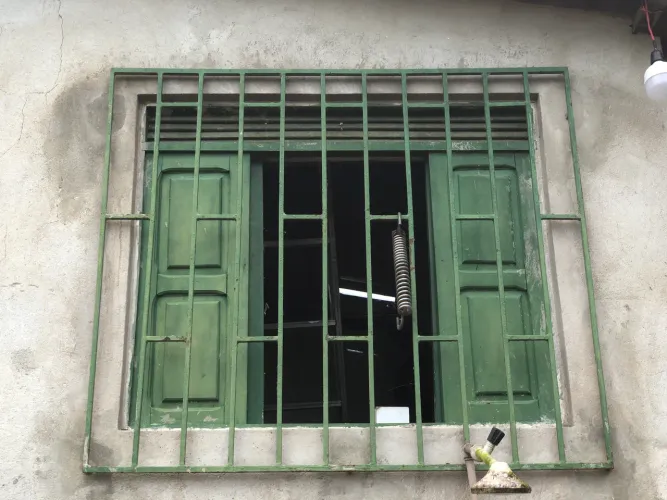 Grade de ferro para janelas