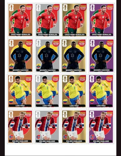 PDF Copa 2026 - Extras Cards