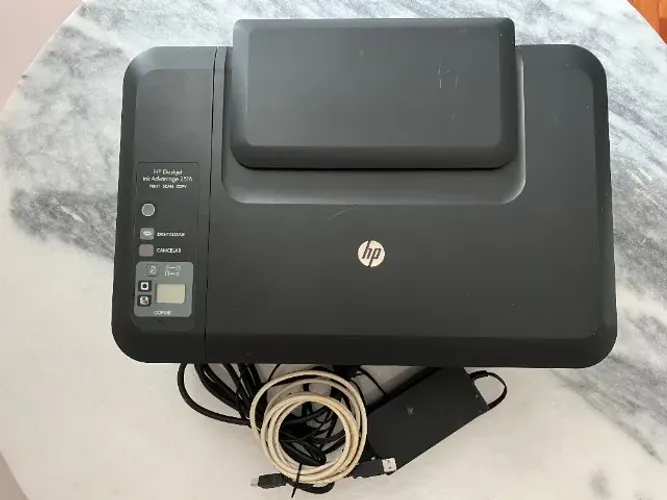 Impressora HP Deskjet 2510 Multifuncional - Funcionando - Completa - R$ 100